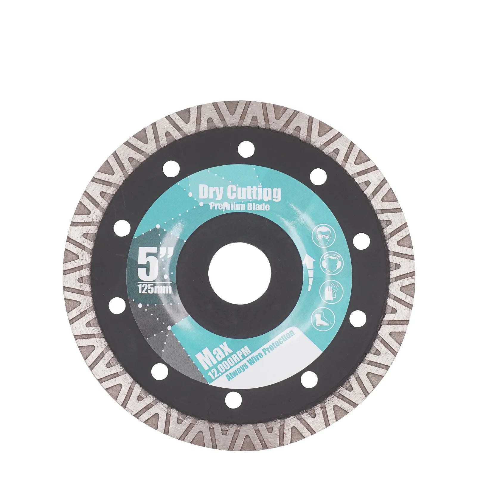 M6 Diamond Saw Blade 125mm for Marble Quartz Porcelain Ceramic Tile