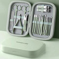 9 Pcs Professional Nail Clippers Kit Pedicure Tools Kit Women Grooming Kit Manicure Set for Travel and Home
