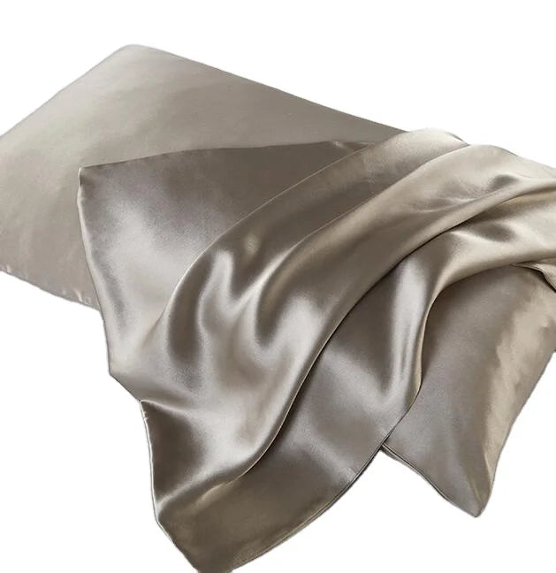 100% Silk Plain Plant Pattern Pillowcase Anti-static Anti-allergy OEKO Certified Cooling Eco-Friendly Hypoallergenic Hotel