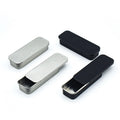 NICE-CAN Factory Empty Long Tin Box Rectangular Slide Lid Mint Lip Balm Solid Perfume Tin Container Customized Sliding Tin Box