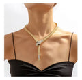 NEW STYLE Exaggerated Adjustable Hip Hop STYLE Diamond Snake Punk Personality Cool Street Shot Snake Necklace