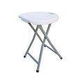 Modern Light-Weight Strong Portable Plastic Folding Stool Budget-Friendly Small Table Hotels Villas Hospitals Entry Foldable