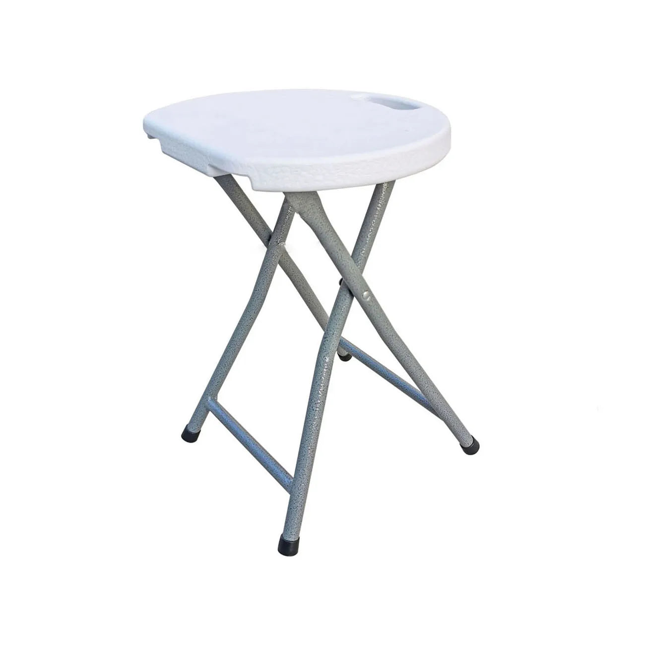 Modern Light-Weight Strong Portable Plastic Folding Stool Budget-Friendly Small Table Hotels Villas Hospitals Entry Foldable