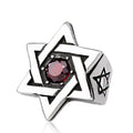 SS8-187R Steel Soldier Punk Star Ring Light Man Rings Stainless Steel Jewelry