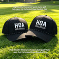 OEM Waterproof Laser Perforated Rope 6 Panel Sport Golf Cap Quick Dry Lightweight Custom Embroidery Logo Breathable Baseball Hat