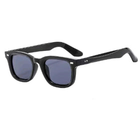 Trend2024 Designer Men's Sunglasses Custom Logo Wholesale Full PC Frames Transparent White Lenses Tac Material Plastic Shades