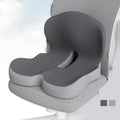 Ergonomic Design Memory Foam One-piece Seat Cushion Backrest Student Office Chair Cushion Car Waist Butt Pad