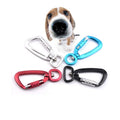 Metal Shaped Twist Auto Lock Dog Leash Carabiners Aluminum Anodized Aluminum Swivel Carabiner Hook