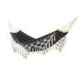 Expanded Garden Traditional Foldable Macrame Boho Double Hammock-Portable Outdoor Furniture for Park Use