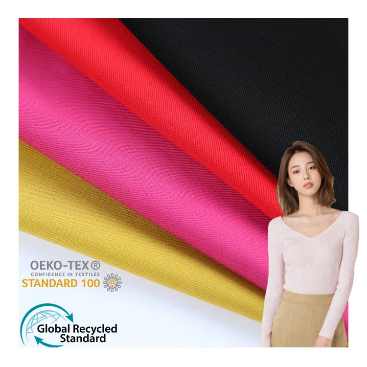 Wholesale 65% Rayon 30% Nylon 5% Spandex 40S Ponte De Roma Fabric for Garments