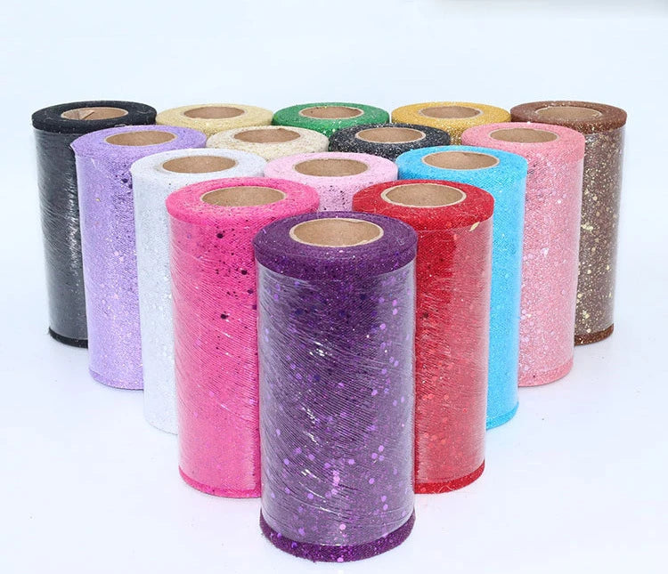 Wholesale Sequins TUTU  Mesh for Wedding  Party DIY Decoration