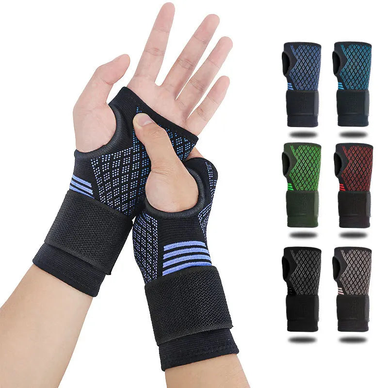 Adjustable Wrist Strap with Polyester & Nylon Material Breathable Design for Universal Fitness Protection