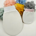 Customized Pure Silk Exfoliating Glove Moroccan Hammam Bath Scrub Glove Mitt Peeling Turkish Silk Exfoliating Body Mitt