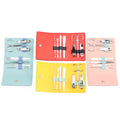 2026 New Professional Personal Care Manicure Set 7 Pcs Grooming Kit With Leather Bag