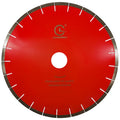 14Inch U Type Slot Diamond Saw Blade OEM High Frequency Welded Ti-coated High Efficiency Cutting Blade  for Quartz Stone