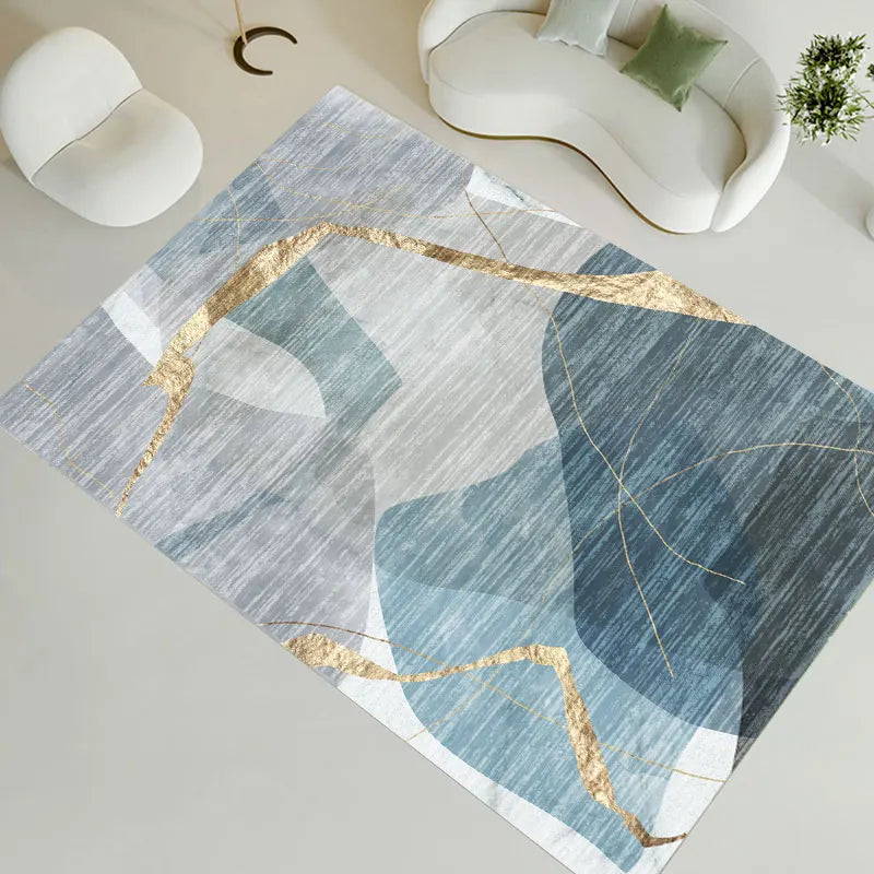 China Manufacture Polyester Carpets 2025 New Design Digital 3d Heating Carpet Living Room Area Rugs