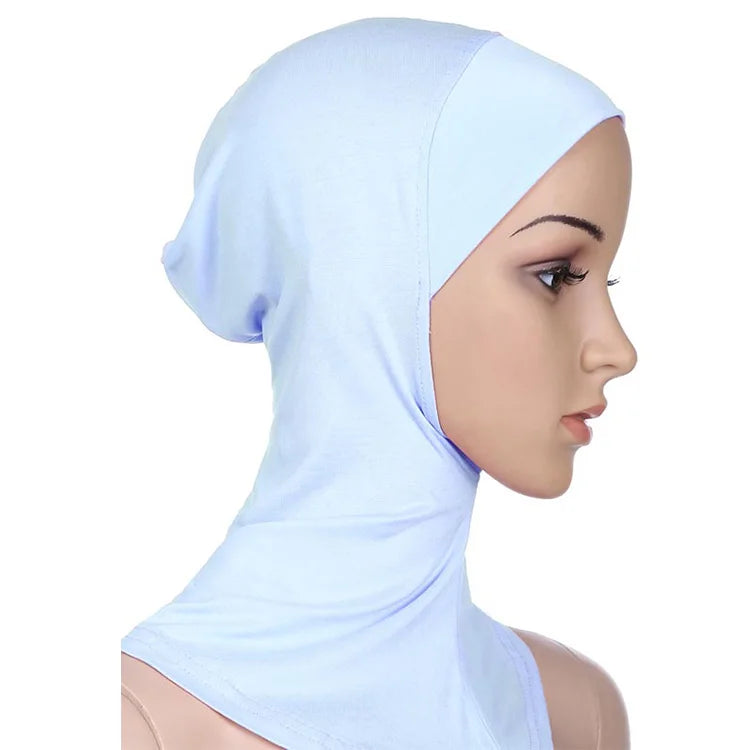 New Design Hot Selling Good Quality Solid Inner Hijab Headband Muslim Modal Hide Hair Ninja Cap