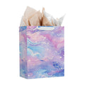 For Custom Printed Eco-friendly Aseptic Biodegradable White Card Paper Shopping Bag Foldable Handle for Luxury Retail Gift
