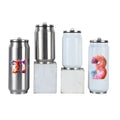 Wholesale 500ML Double Walled Cans Tumbler 304 Stainless Steel Sublimation Cans