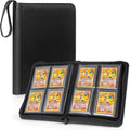Junmei Customized Cover 4 Pocket Toloader Binder Trading Baseball Card Album Collectors 3x4 Top Loader Zipper Binder