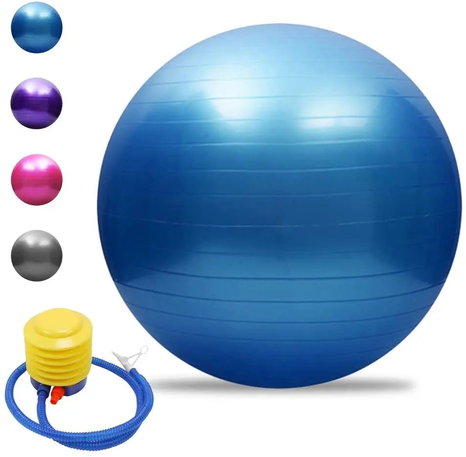 Yoga Therapy Ball Exercise Stability Face Durable Custom Printed Fitness Gym 65cm Balance Pilates Ball