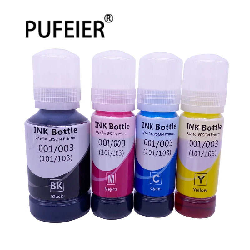 105 106 101 103 Refill Dye Ink for Epson L7160 L7180 L4150 L4160 L6160 L6170 L6190 L3110 L3111 L3150 L3151 L1110 L3100 Printer
