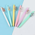 Promotion Acrylic Neutral Pen Bullet Cartoon Plastic Signature Gel Pen Wholesale Student Office Advertising Pen Custom