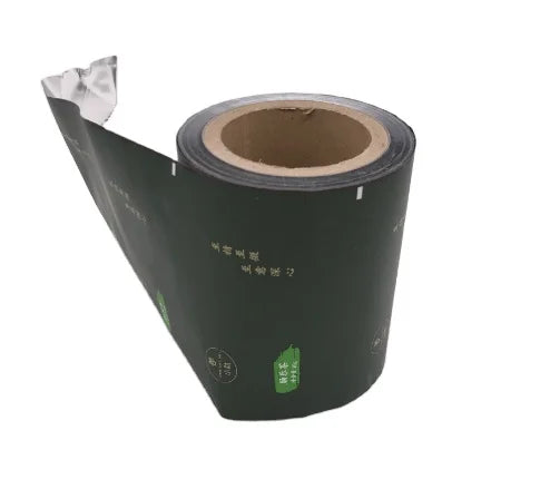 Colored Compostable Cpp Opp Pe Ny Pet Aluminum Foil Plastic Film Rolls for Food Packing Compostable Food Packaging Printing