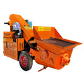 Concrete Pump Spray Machine Transfer Construction Pumping Mobile Portable Grout Hydraulic Pouring Engine Motor High Efficiency MegaBDM