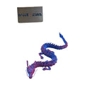 Discounted Bulk Stock of 30cm-120cm 3d Printed Dragon FDM Plastic Animal Toys Flying Crystal Dragon PLA 3D Printed Toys