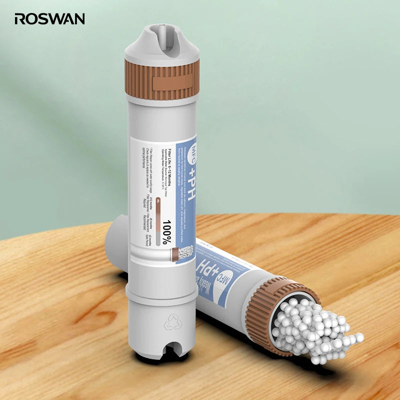 Post Filter Replacement Water Filter Cartridge Alkaline Mineral 2.5x10 Inch Inline Calcium Magnesium for RO Remineralization