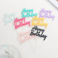 Double Layer Acrylic Cake Topper Happy Birthday Numbers for Party Decorations