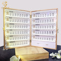 7A White Cubic Zirconia Diamond Carat Comparison Chart Ring Stone Diamond Carat Size Chart Display Gemstones Selector