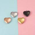 New DIY Gold Plated Heart Shaped Picture Box Pendant Stainless Steel Heart Photo Locket Pendant for Jewelry Making