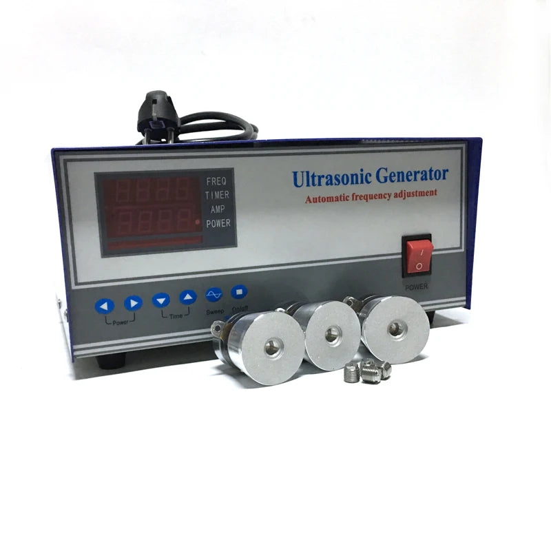 Automatic Frequency Tracking Ultrasonic Waveform Generator 25KHZ 2400W Ultrasonic Generator Ultrasonic Cleaning Generator