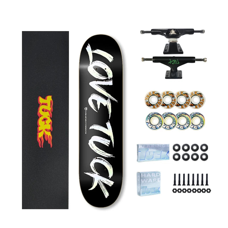 Complete Pro Heat Transfers Skateboard 7ply Canadian Maple Skateboards for Adults Complete