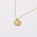 Fenny Wholesale 18K PVD Plated Creative Personality Animal Lion Pendant Stainless Steel Choke Chain Necklace for Women