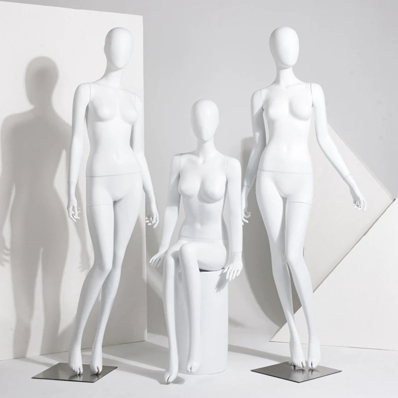Fiberglass Female Mannequin for Clothing Display