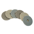 TRUE SHINE 100mm 3 Steps Wet Stone Polishing Tools Quartz Polishing Pads