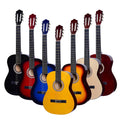 Customize Cheap Beginner Student Linden Wood 39 Inch Classical Guitar Glossy 6 Strings Musical Instruments