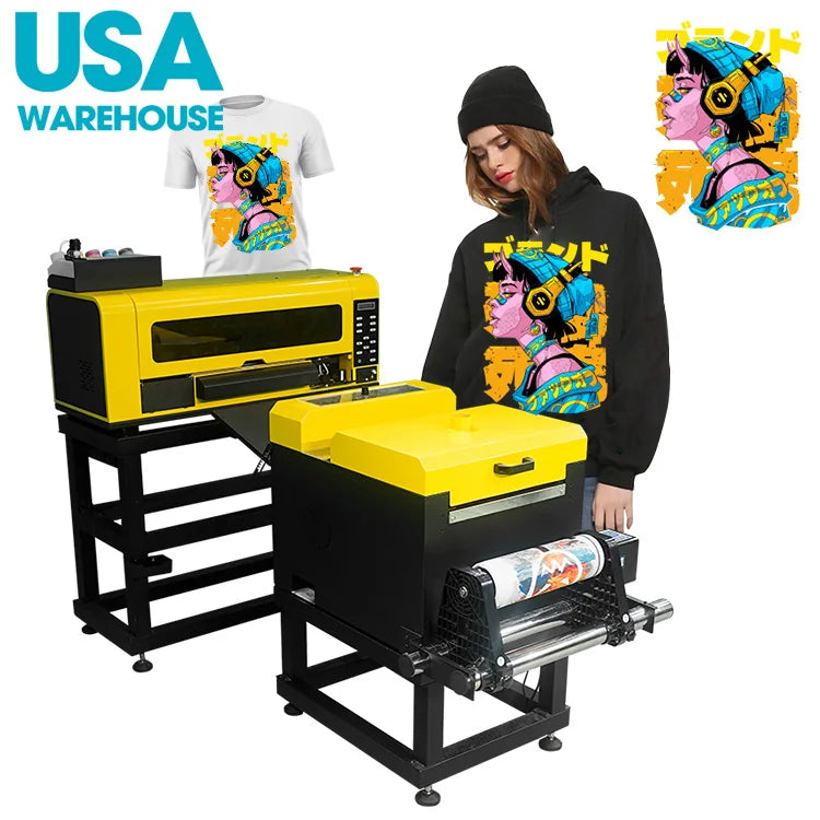 Factory Price and Smallest A3 I3200 DTF Oven Xinflying Automatic 12 Inch DTF Printer With XP600 30cm DTF Accessories Printer