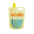Durable PET Composite Bags with Zipper Top for Juice Beer Mineral Water Champagne Vodka Packaging Leak-Resistant Moisture-Proof