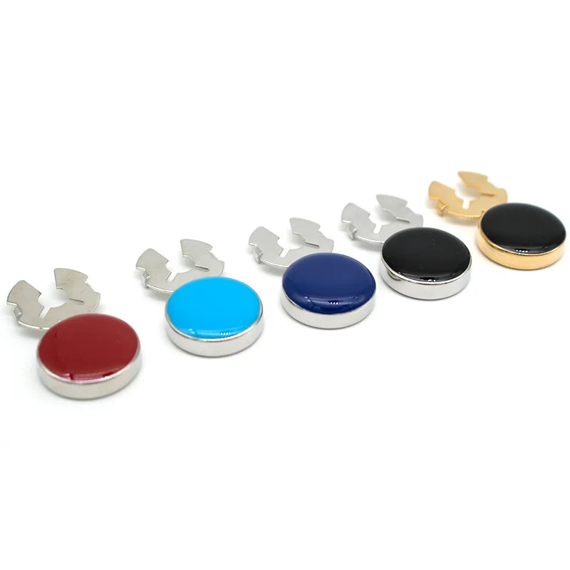 Wholesale Business Wedding Tuxedo Shirt Formal Cuffs with Button Covers for Engagement Gift Party Anniversary Occasions