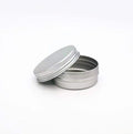 Wholesale Gold and Silver 60g Round Aluminum Box Candle Jars Aluminum Jars