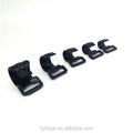 TA2037 G-Shaped Outdoor Camping Plastic Flat Tent Hooks Different Sizes 12mm PP Material Weighted Capacity for Hiking