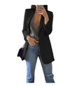 Women's Blazers Jacket  Spring and Autumn Female Jacket Plus Size 5XL Office Long Sleeve Solid Color Coat Loose Casual Clothes