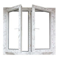 Double Glazed Plastic Vertical Storm Louver Casement Sliding Hurricane Impact Soundproof Windows Magnetic Screen Stainless Steel