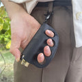 Leather BBQ Cigarette Lighter Case Outdoor Self Defense Keychain Camping Self Defense Tools Cover Outdoor Fires Case