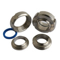 Stainless Steel 304 316 Sanitary Food Grade DIN SMS RJT Union Pipe Fitting