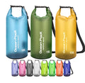 Custom Print Logo 15L Pvc Beach Gear Water Proof Ocean Pack Kayaking Boating Impermeables DryBag Diving Waterproof Dry Bag